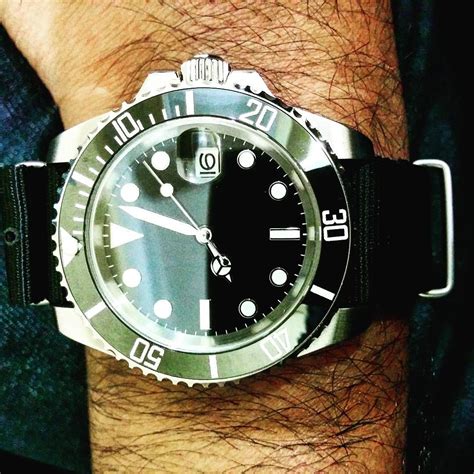 rolex submariner zulu strap